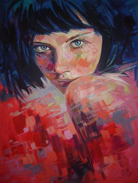 Visage de femme