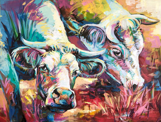Tableaux à l'acrylique