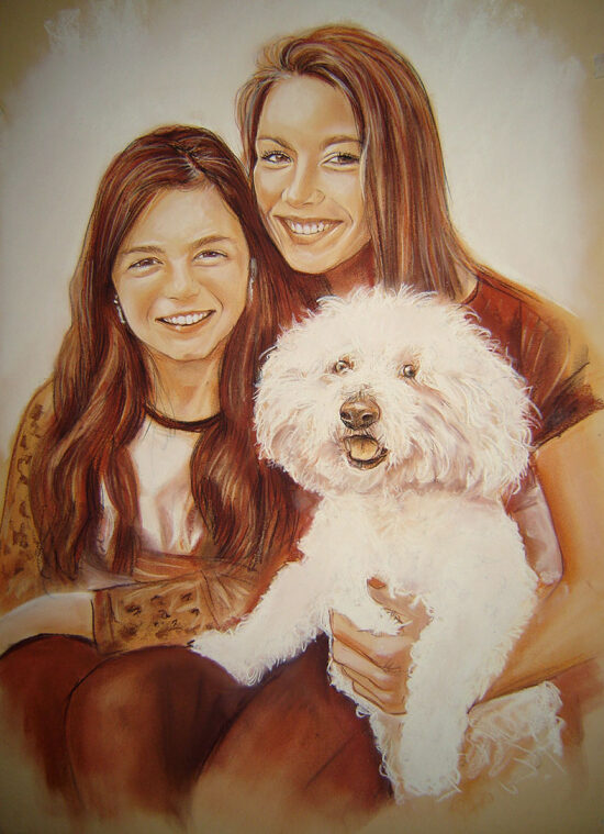 Portrait avec le caniche blanc.jpg